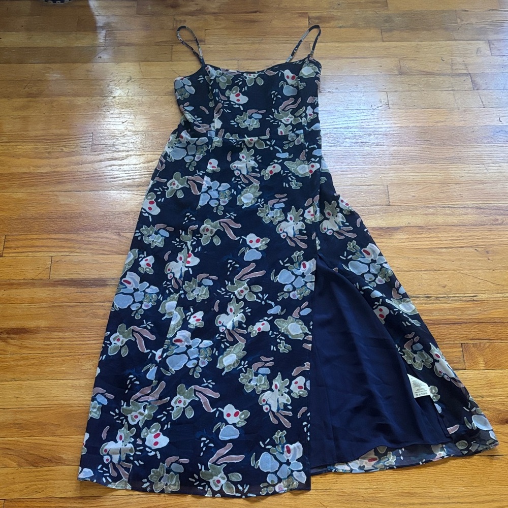 Wilfred Floral Dress with a Slit